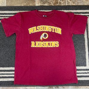 Redskins graphic t shirt L maroon cotton
